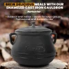Enameled Cast Iron Saucepan – 5L - Image 3