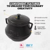 Enameled Cast Iron Saucepan – 5L - Image 4