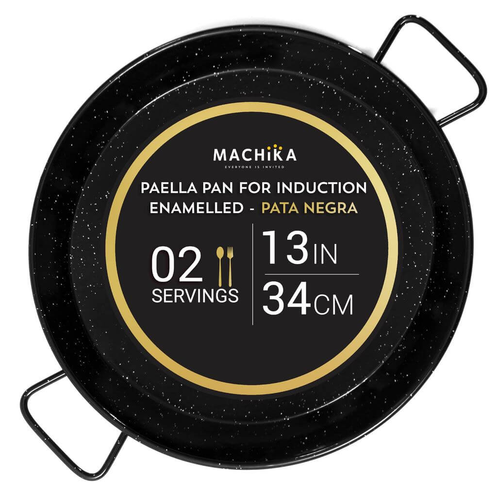 Paella Pan Pata Negra Induction Enameled 34 Paella Pans