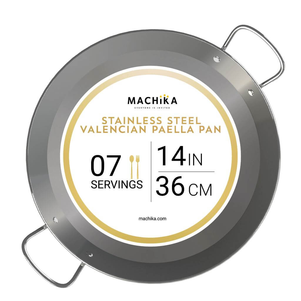 Paella Pan Stainless Steel Induction 36 Paella Pans