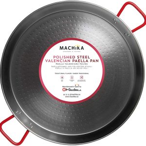 Paella Pan – Polished Steel 50