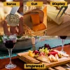 Bamboo Cheese Board Set With Cutlery Set - Image 7