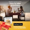 Bamboo Cheese Board Set With Cutlery Set - Image 8
